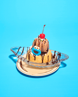 「クッキーモンスターのドーナツサンデー」 860円