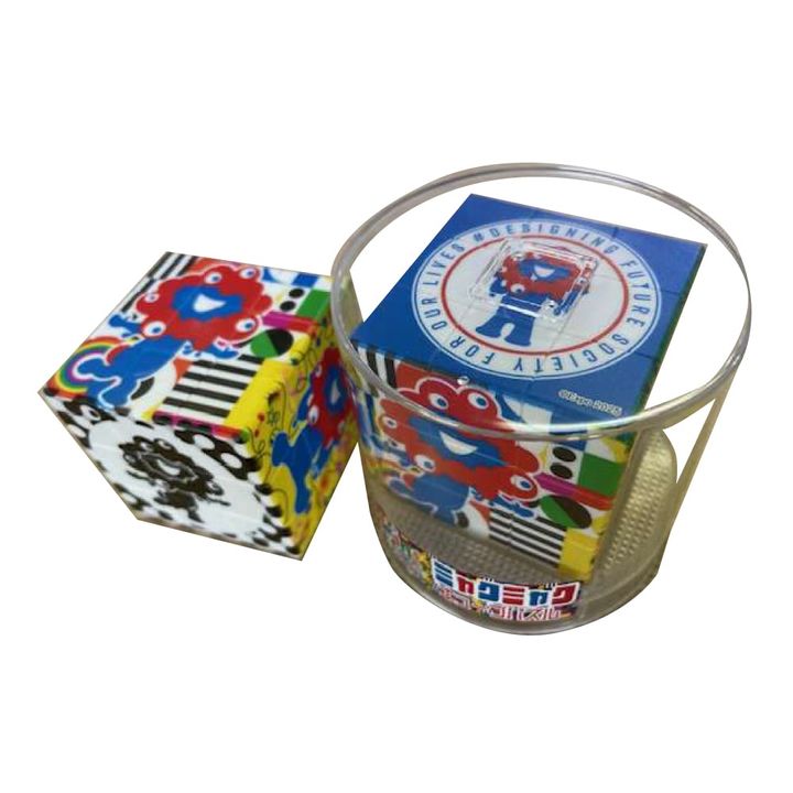 「EXPO2025 ミャクミャク キューブパズル／キューブパズルキーホルダー」