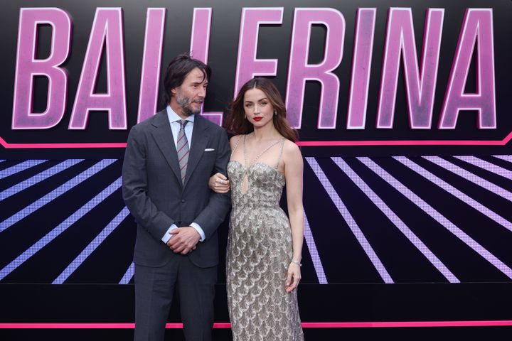 『バレリーナ：The World of John Wick』のワールドプレミアにて。