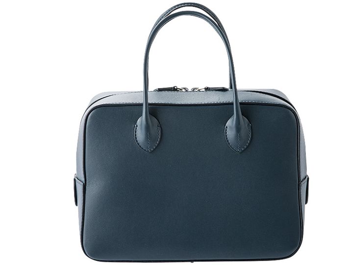 MAISON KANAUの別注ネイビーボストン