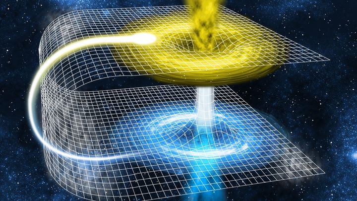 ワームホールで宇宙を縫い合わせる新理論から量子論が自然に浮かび上がる