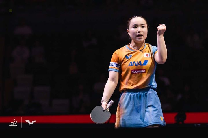 伊藤美誠（C）ITTF