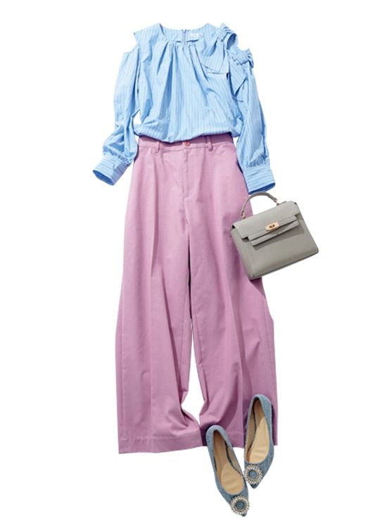 素敵見えを叶える大人の春色休日コーデ