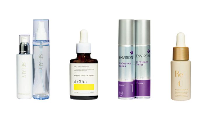 〈セラリー〉ルミヌ グロウ ミスト ローション、ルミヌ セラムエマルジョン、〈dr365〉V.C. プレエッセンス N、〈エンビロン〉C－クエンスクリーム、C－クエンスセラム 1、〈リユー〉ブースターセラム25