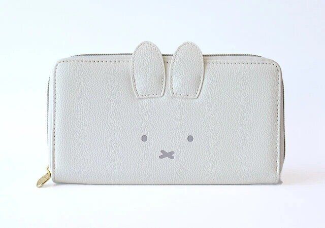 miffy 耳つき14ポケット長財布 BOOK ホワイトver．