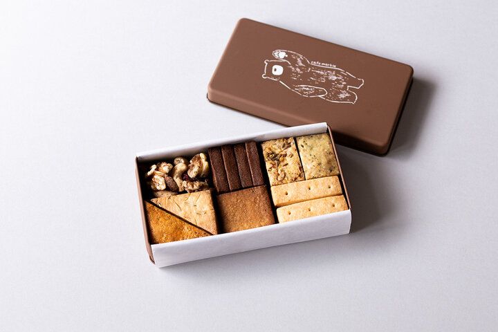 【京都】くつろぎの時間に寄り添う、cafe marble「ヨルのクッキー缶」