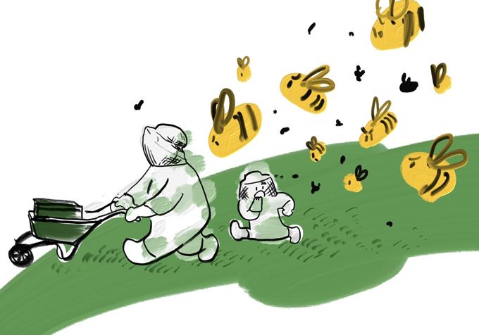 ドイツで子育てする中原さんの「ハニーハント」！ 娘の誕生日プレゼントは「ハチミツの収穫」!?【教えて！世界の子育て～ドイツ～】の画像7