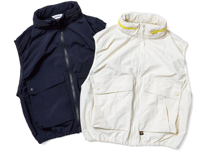 DIGAWEL×山の別注ナイロンベスト