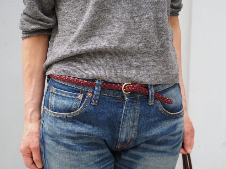 ボルドーのベルト