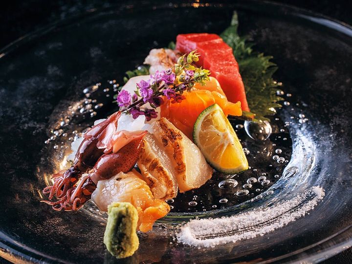 赤坂『赤坂 港かっぽれ』の「お刺身盛り」