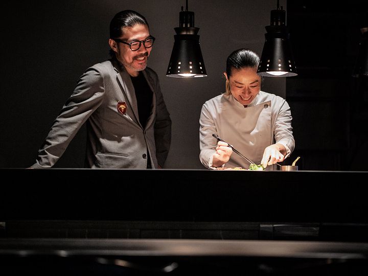 外苑前『JULIA』の本橋健一郎氏、NAOシェフ