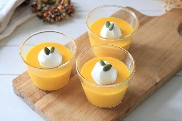 かぼちゃプリン