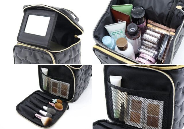 Roberta di Camerino キルティング ドレッサーポーチBOOK使用例