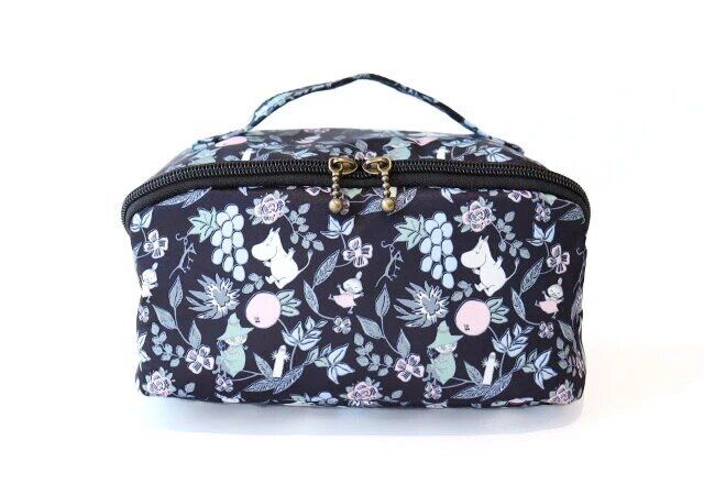 MOOMIN ガバッと開いて中身が見やすい 大容量ポーチ BOOK