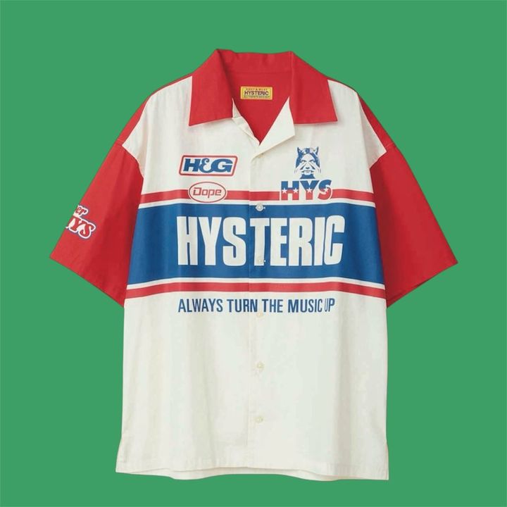 【5月末発売】ヒステリックグラマーのレーシングシャツ♡