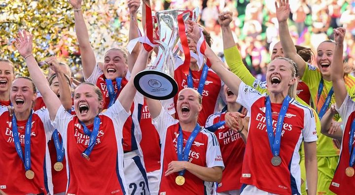 元なでしこスター、古巣の優勝を祝福！無慈悲女子チームが欧州最強決定戦で涙を呑む