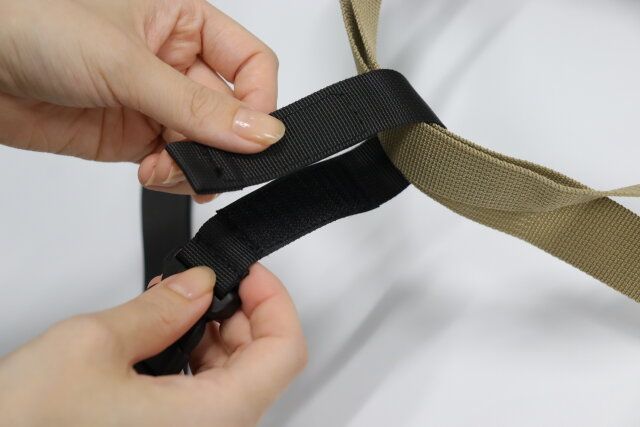 ダイソー 自転車クロスストラップ 面ファスナー