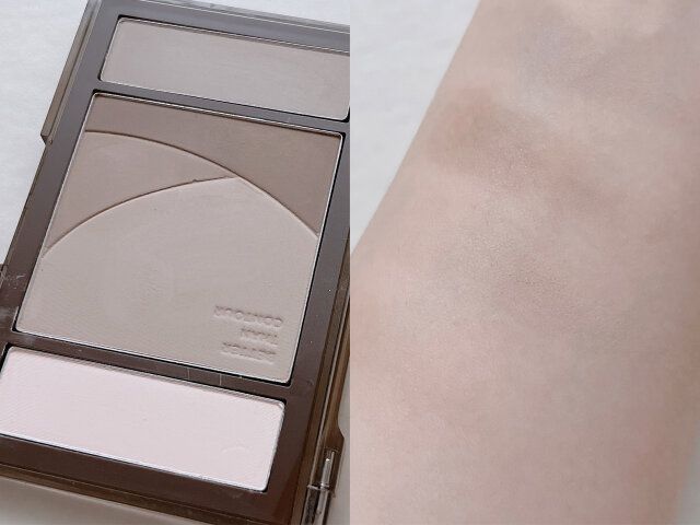 ロムアンド ベターザンコントゥア 02 グレークール 腕に付ける