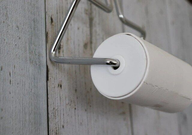 ダイソー ケースが要らない粘着クリーナー（ワイヤーフレーム、幅8cm、テープ付）