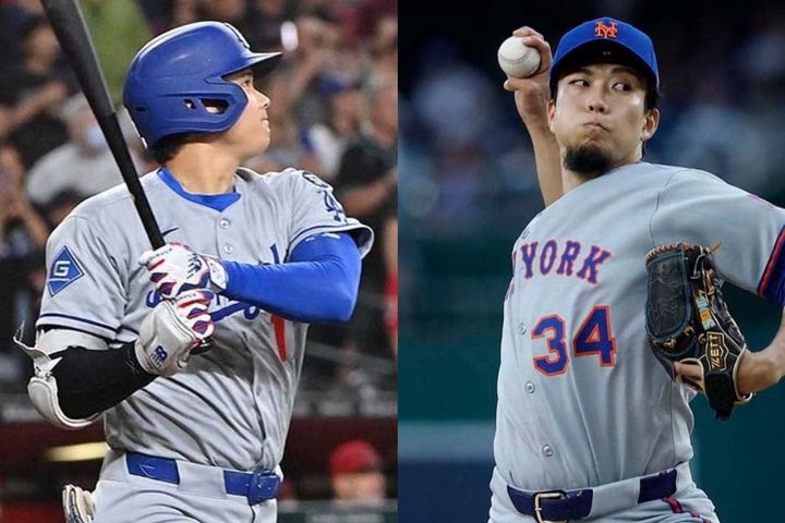 大谷翔平、千賀滉大（C）ロイター