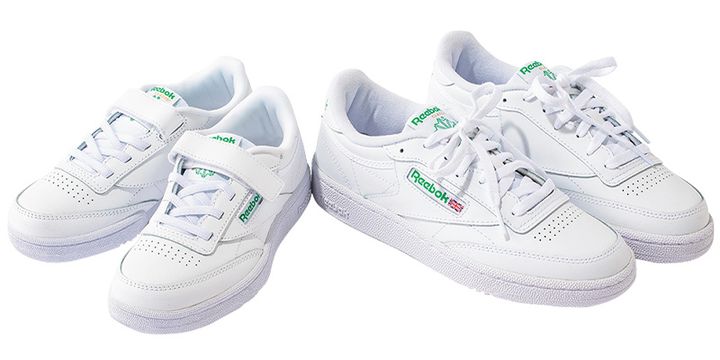 リーボックの親子お揃いスニーカー