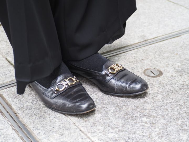 フェラガモのローファー