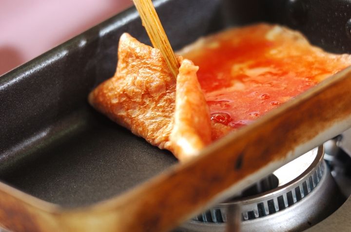 でんぶ入り卵焼きの作り方2