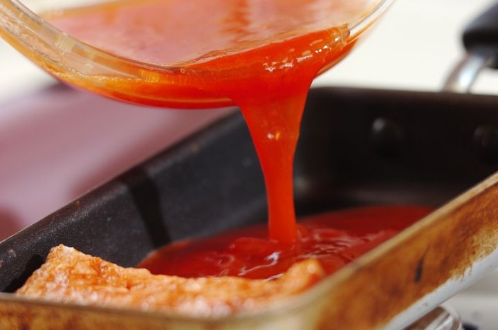 でんぶ入り卵焼きの作り方3