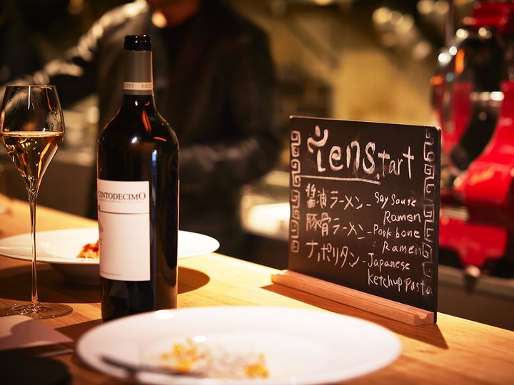 外苑前『tens.』の黒板メニュー