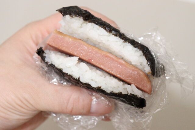 セリアのおにぎりサンドメーカー 完成形