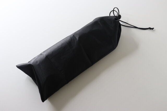 ダイソーの収納袋が付いたポータブルバケツ（袋付）