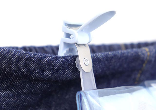 ダイソー 移動ポケット MX ゆるっと クリップ