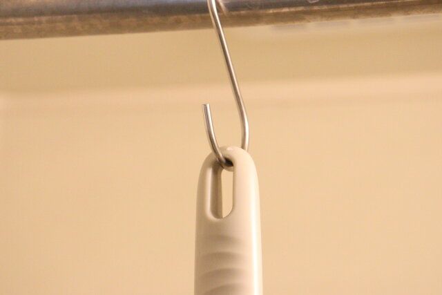 ダイソー柄付ボディーブラシホール付き