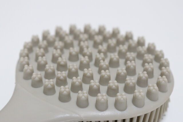 ダイソー柄付ボディーブラシ短め