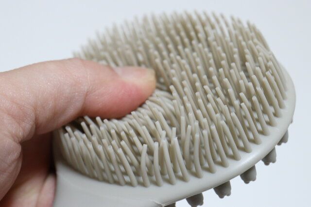 ダイソー柄付ボディーブラシ長め