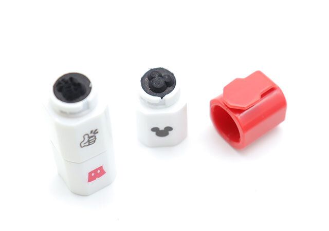 ダイソー 絵文字スタンプ（ミッキーマウス） デザイン