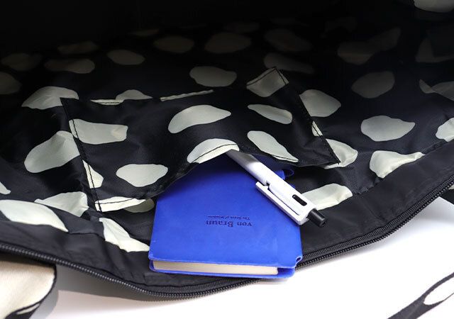 宝島社イア パピヨネダルメシアン2WAYバッグ内ポケット