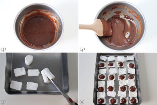 生チョコマシュマロを作る