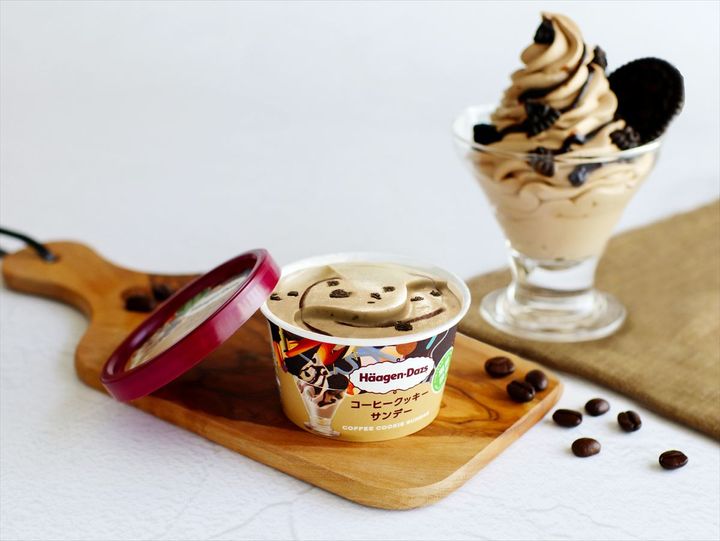 ハーゲンダッツミニカップ「コーヒークッキーサンデー」