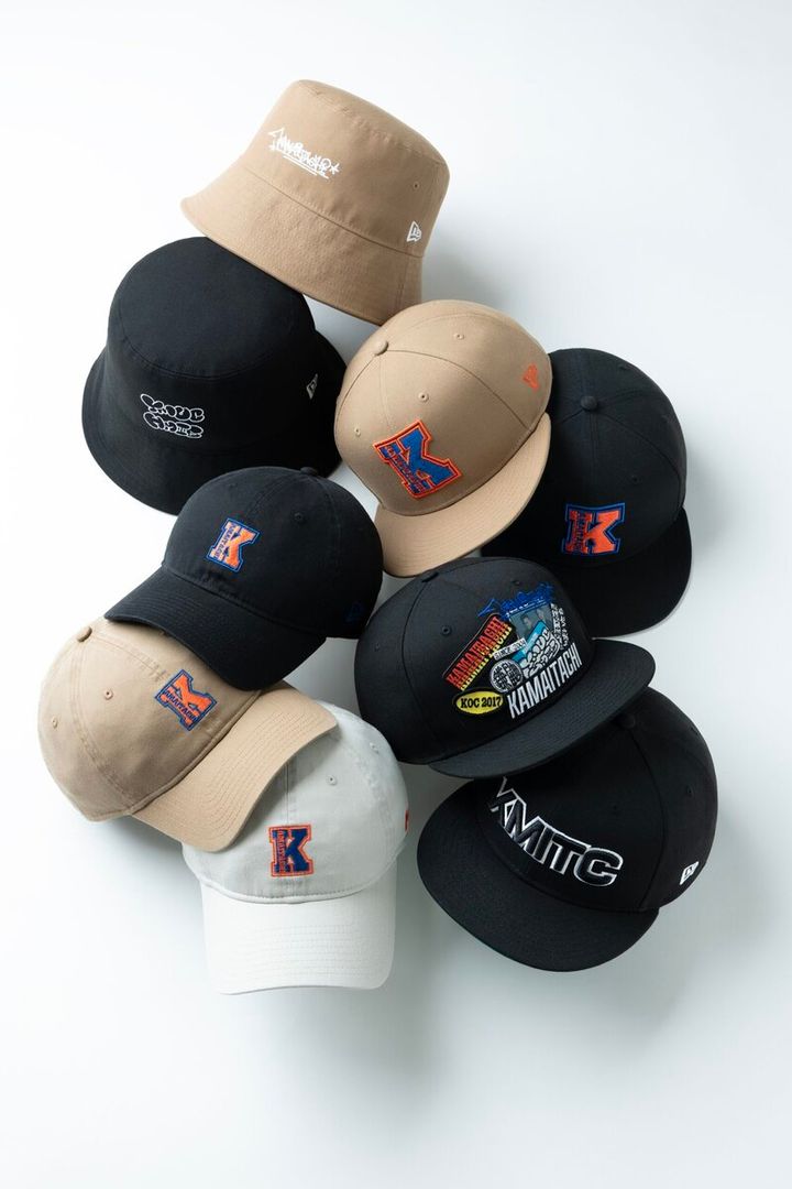 かまいたちフリークはもちろんのこと、ファッションアイテムとしても秀逸な仕上がりとなった本作。スタイルに合わせたデザインをピックしていただきたい。