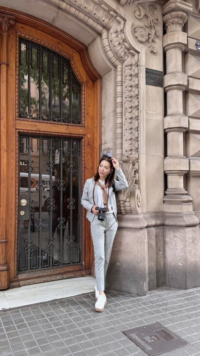 Jacket & Pants … Theory T-Shirts … AURALEE Shoes … ZARA