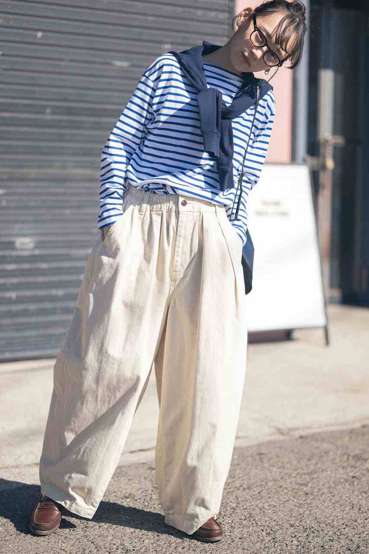 ハイセンスな“ルーズボトム”スタイル5選。じめじめする季節でも心地よく【FUDGE FRIEND おしゃれさんの毎日コーディネート】