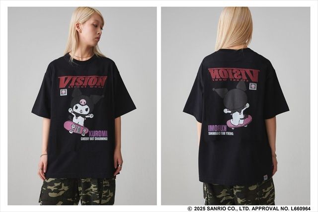 Kuromi F/B T-shirt