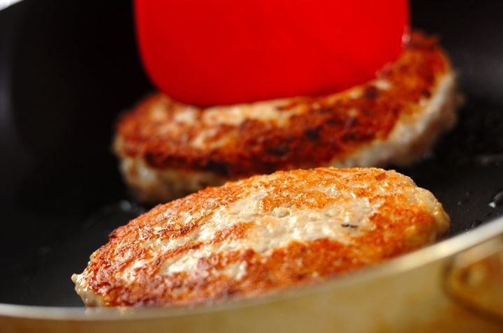 冷凍卵の月見つくねの作り方4