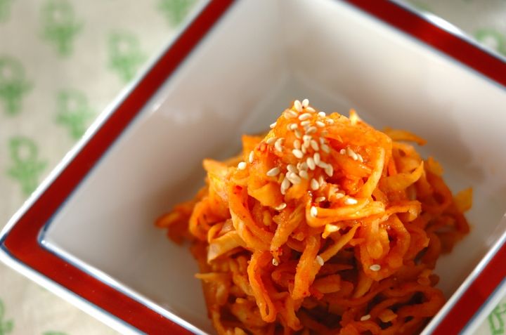 切干し大根のキムチ煮