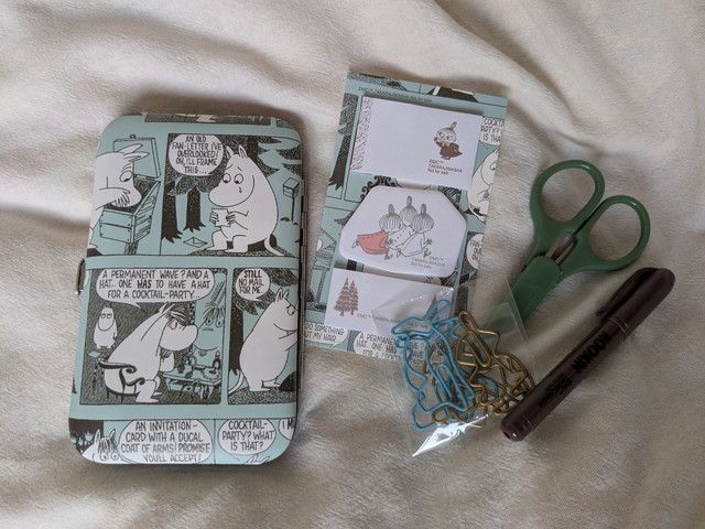 ムーミン文具7点セット