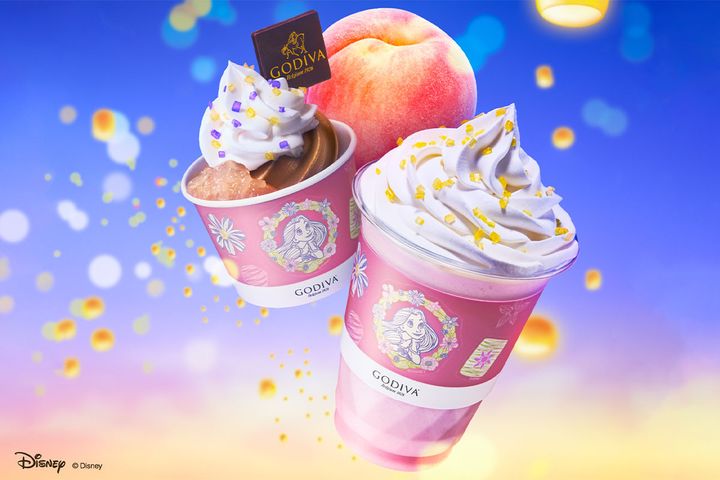 「ゴディバ」×「塔の上のラプンツェル」