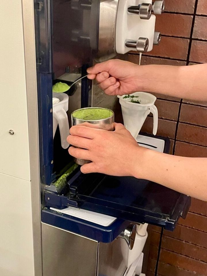 日本茶専門店「SHIKI」の日本一濃厚な抹茶ソフトクリーム