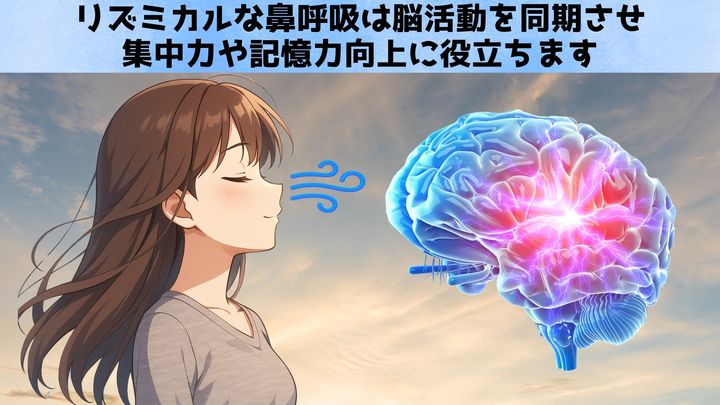 呼吸術は脳活動を同期させ「集中と記憶」を容易にする
