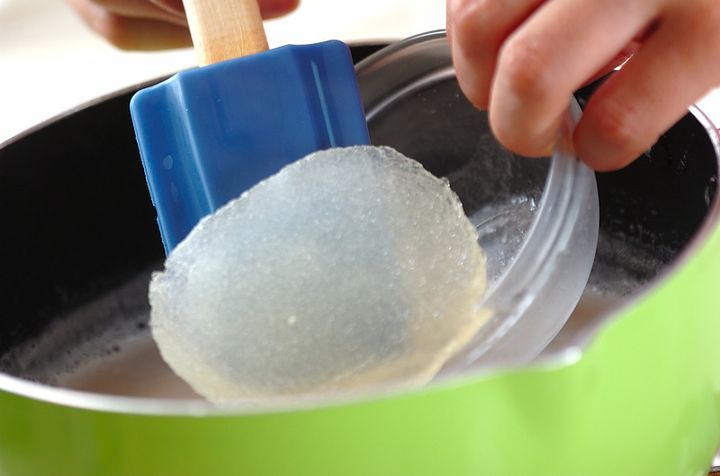 ほうじ茶プリンの作り方2